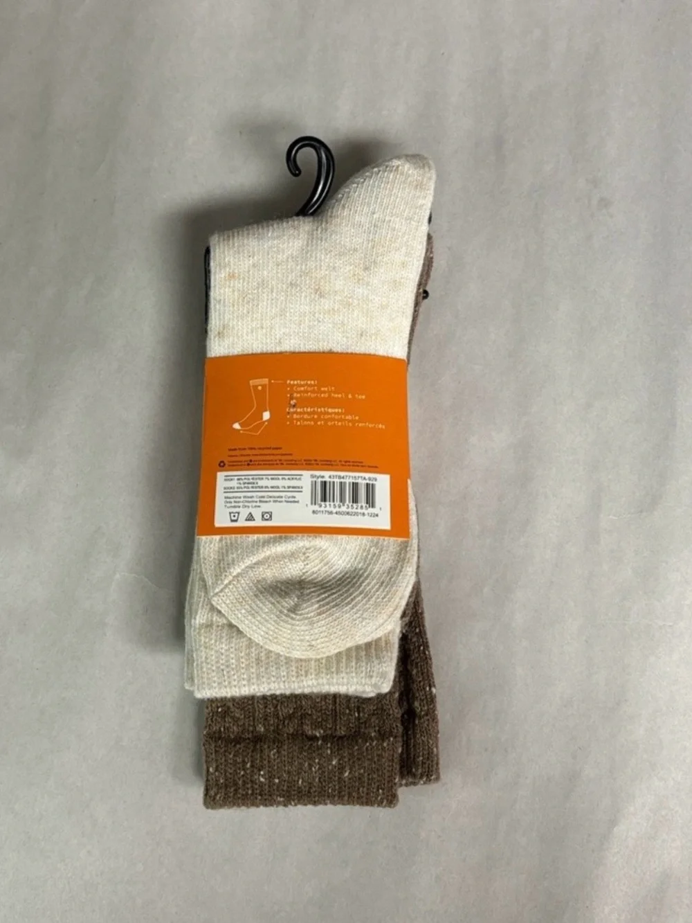 New Timberland Socks Women’s 2 Pair Wool Blend Boot Socks Casual Activewear